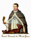 Svat Bernard z Aosty; dobov zobrazen